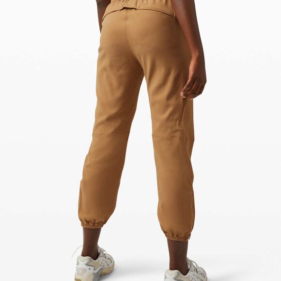 Lululemon Essential Affinity Mid Rise Jogger 27" in Saddle Brown - Picture 2 of 5